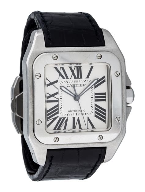 cartier 100 xl|cartier santos 100 price.